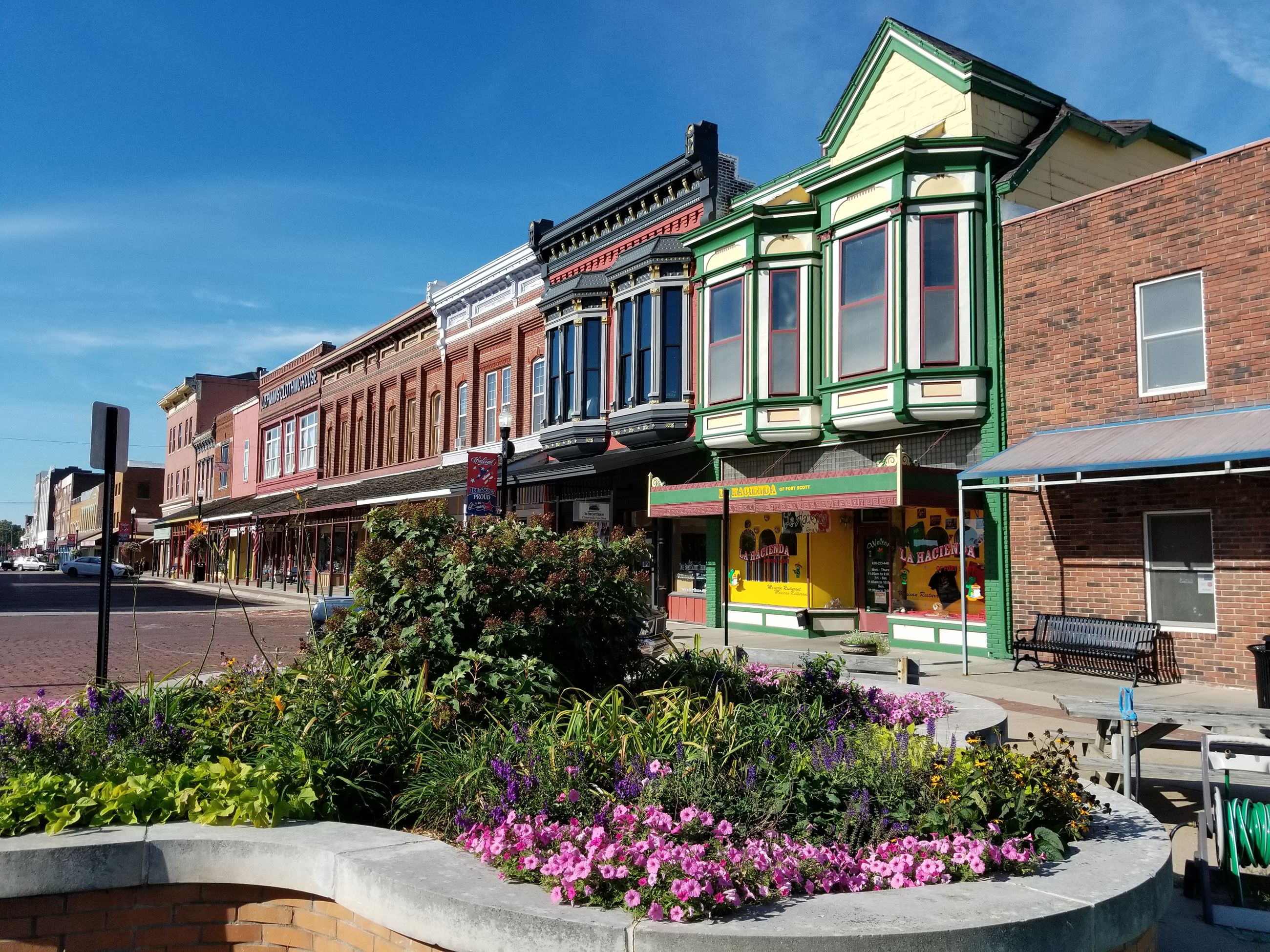 Downtown Fort Scott during home renovation season